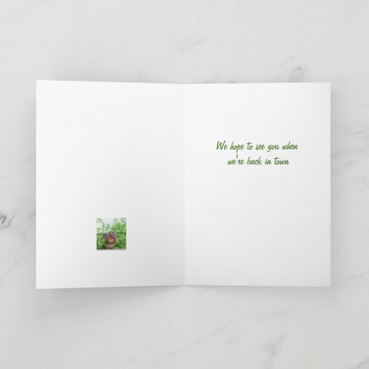 Snowbirdのリターン カード (内部)