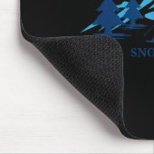 Snowbird ユタ スキーリゾート スキー スキーヤー マウスパッド (コーナー)