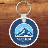 Snowbird Utah USA gift souvenir  キーホルダー (裏面)
