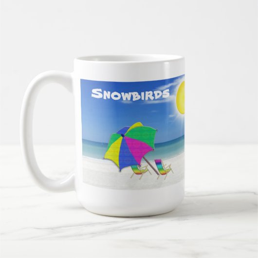 Snowbirdsのフロリダのマグ、Snowbirdsのためのギフト コーヒーマグカップ (左)