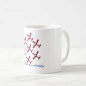 Snowbirdsの7船のマグ コーヒーマグカップ (正面右)
