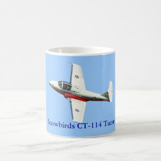 Snowbirds CT-114の個人教師のマグ コーヒーマグカップ
