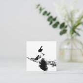 Snowboard スクエア名刺 (スタンド正面)