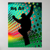 Snowboard in Cosmic Snowstorm ポスター (正面)