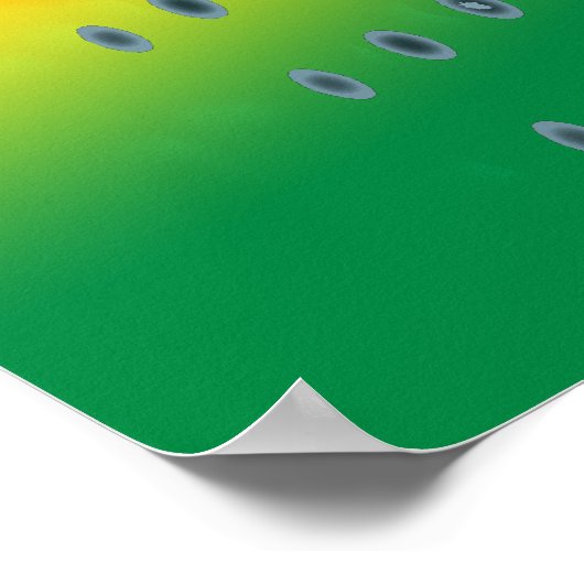 Snowboard in Cosmic Snowstorm ポスター (角)