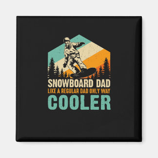 snowboard_like_a_regular_パパ_only_way_クール マグネット
