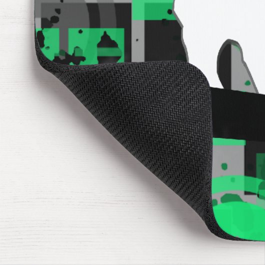 snowboard. powder trail. マウスパッド (コーナー)