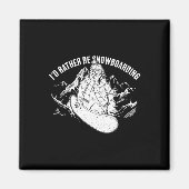 Snowboard Skiing Snowboarder Competitive Activity マグネット (正面)