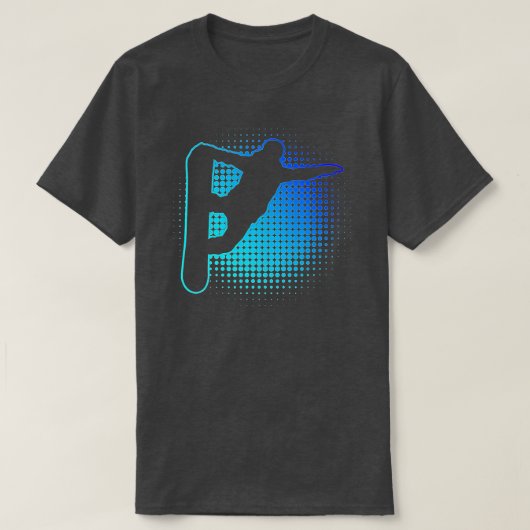 Snowboard Women's Snowboarder Snowboarding Men  Tシャツ (デザイン正面)