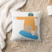 Snowboarder クッション (ブランケット)