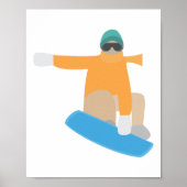Snowboarder ポスター (正面)