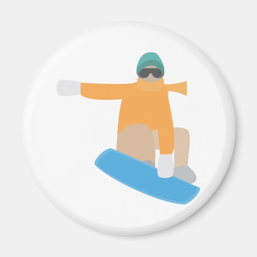 Snowboarder マグネット (正面)