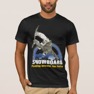 Snowboarder and sun tシャツ