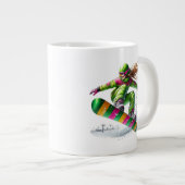 Snowboarder Jumbo  ジャンボコーヒーマグカップ (正面右)