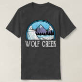 Snowboarder Snowboarding Oregon Wolf Creek Skier S Tシャツ (デザイン正面)