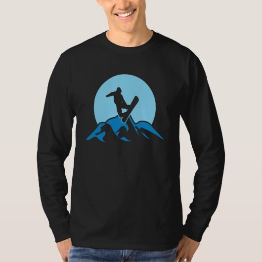 Snowboarder  Snowboarding  Snowboard Women Men Tシャツ (正面)