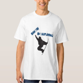 Snowboarding by Shirt to Design Tシャツ