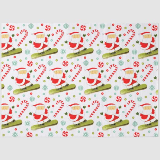 Snowboarding Holiday Gift 薄葉紙 (正面)