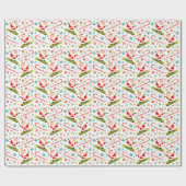 Snowboarding Snowboarder Christmas Holiday Gift ラッピングペーパー (フラット)