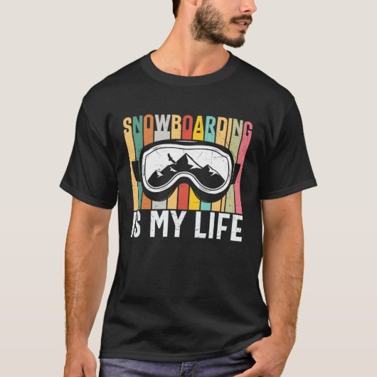 Snowboarding Winter Snowboard Snowboarder  1 Tシャツ (正面)