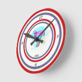 SnowboardLoveへ –  ラウンド壁時計 (傾斜)