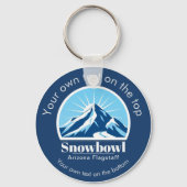 Snowbowl Arizona Flagstaff ski resort gift  キーホルダー (正面)