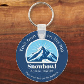 Snowbowl Arizona Flagstaff ski resort gift  キーホルダー (正面)