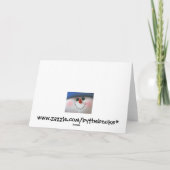 Snowboyのクリスマスカード シーズンカード (裏面)