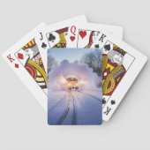 Snowburst Express: Winter Train Playing Cards トランプ (裏面)