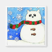 SNOWCAT – マグネット (正面)