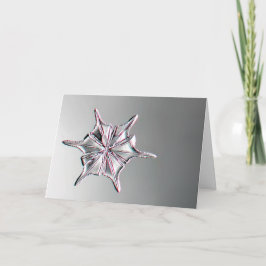 Snowcatcher Snowflake Greeting Card カード