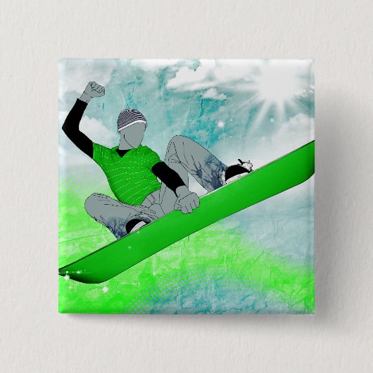 snowcore。 1. 缶バッジ (正面)