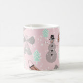 Snowdayの雪だるま コーヒーマグカップ (中央)