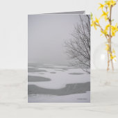 SnowDay 222 カード (黄色い花)