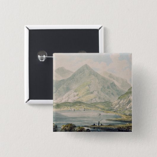 Snowdonの眺め 缶バッジ (正面&裏面)