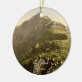 Snowdon -最後のマイル、Gwynedd、ウェールズ セラミックオーナメント (左)