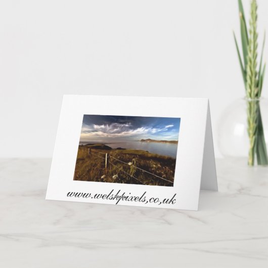 Snowdoniaビュー カード (裏面)