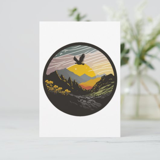 Snowdonia サンキューカード (スタンド正面)