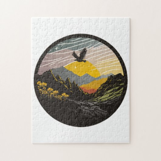 Snowdonia ジグソーパズル (縦)