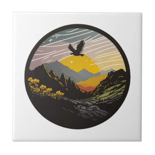 Snowdonia タイル (正面)