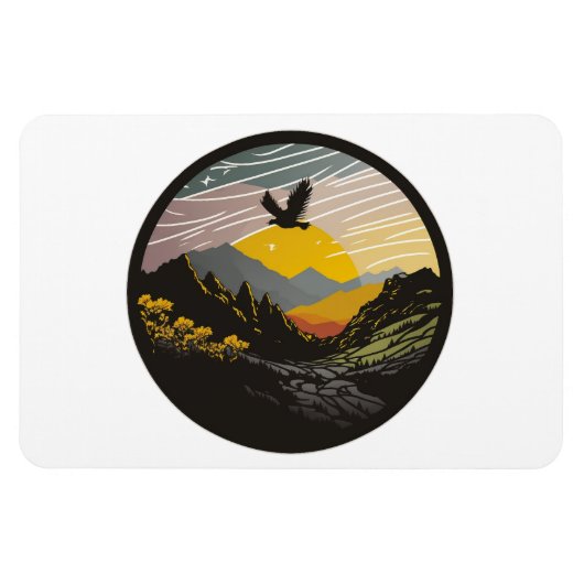 Snowdonia マグネット (横)