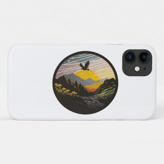 Snowdonia Case-Mate iPhoneケース (裏面(横))