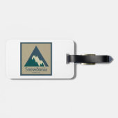 Snowdonia National Park Rustic ラゲッジタグ (裏面横)