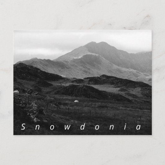Snowdonia Postcard ポストカード (正面)