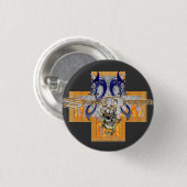 SnowDragonボタン! 缶バッジ (正面&裏面)