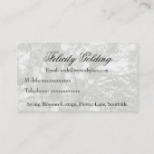 Snowdropの名刺 名刺 (裏面)