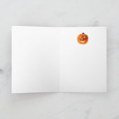 Snowdropマルタのハロウィンの挨拶状 カード (内部)