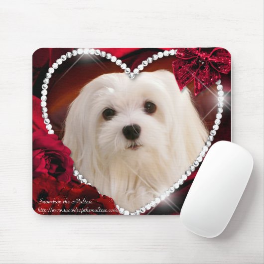 Snowdropマルタのマウスパッド マウスパッド (マウス)