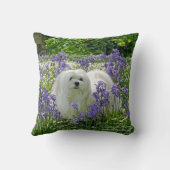 Snowdropマルタの枕かクッション クッション (裏面)