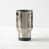 Snowdropマルチーズ トラベルマグ (中央)